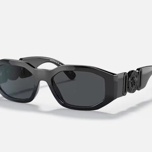 Black Versace Medusa Biggie Sunglasses